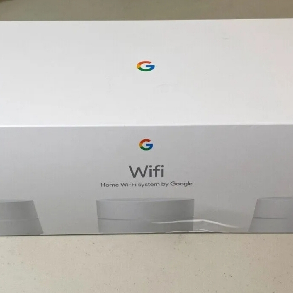 Google Wifi - AC1200 - Mesh WiFi System - Wifi Router - 3 - pack